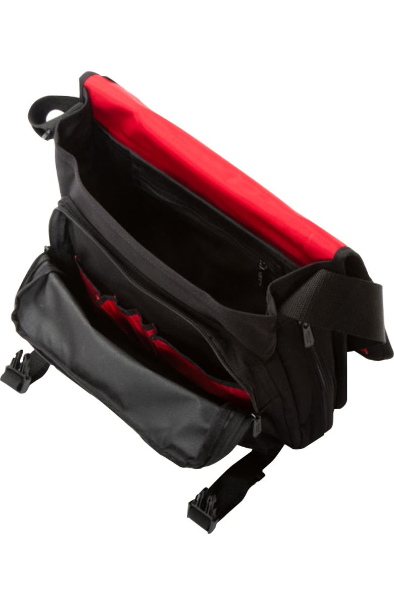 Manhattan Portage Europa Messenger Bag, Alternate, color, Black