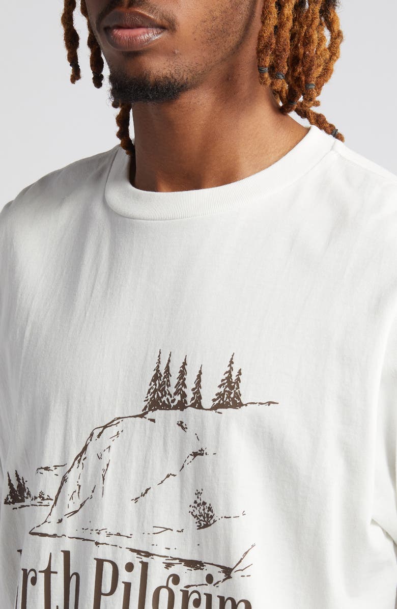 Museum of Peace & Quiet Earth Pilgrim Graphic T-Shirt, Alternate, color, 