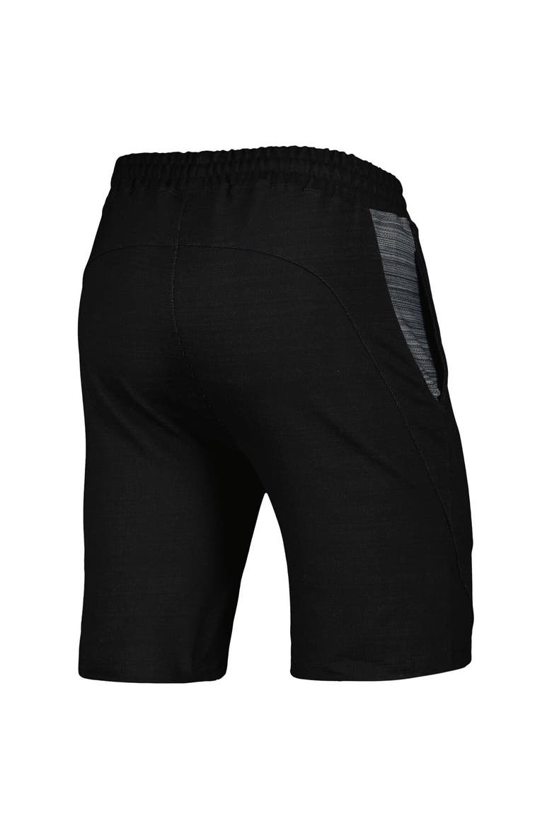 Men's Colosseum Navy Kansas Jayhawks Wild Party Shorts, Alternate, color, Black