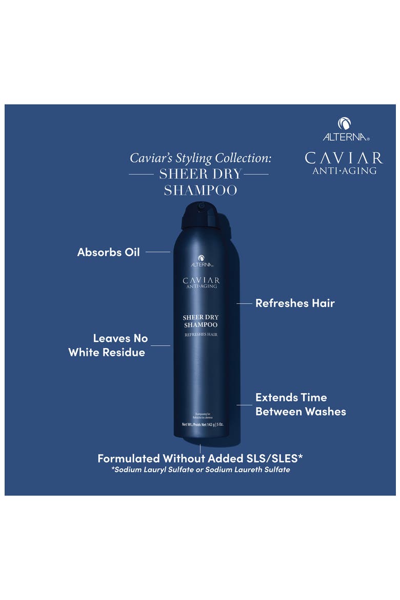 Caviar Anti-Aging Sheer Dry Shampoo, Alternate, color, NO COLOR