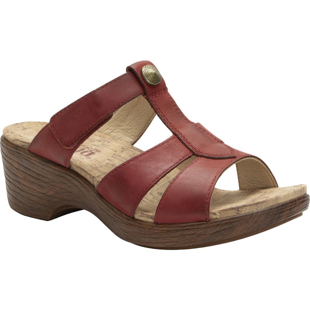 Alegria By Pg Lite Shantal Platform Slide Sandal