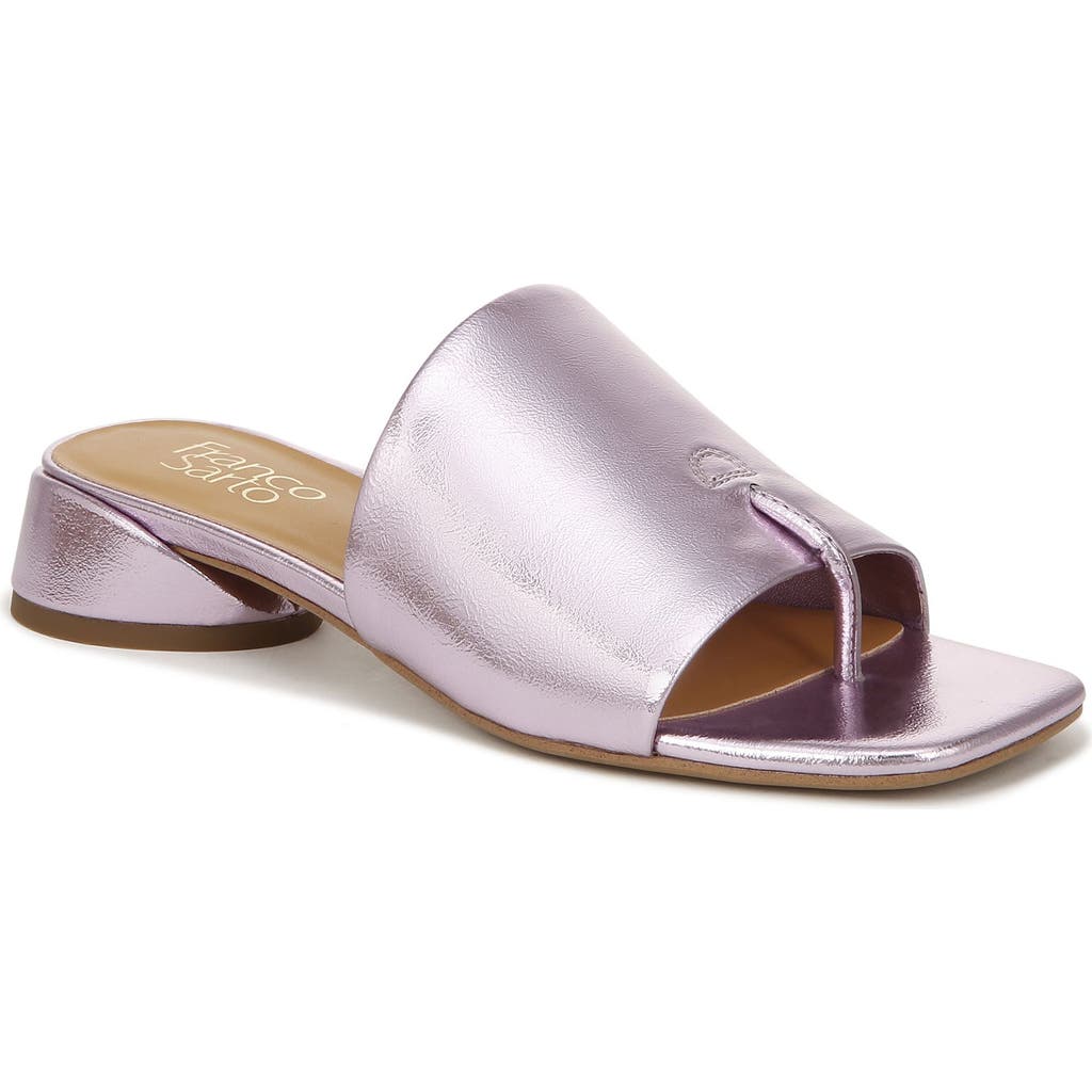 Franco Sarto Loran Slide Dress Sandals In Pink