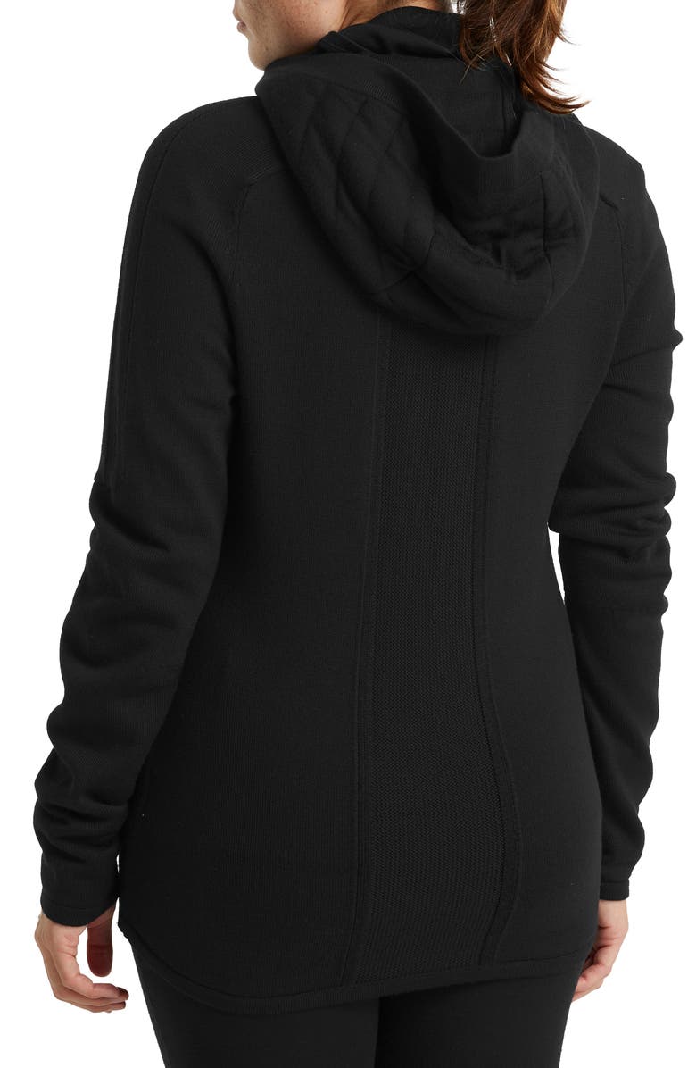 Icebreaker ZoneKnit Merino Wool Zip Hoodie, Alternate, color, 