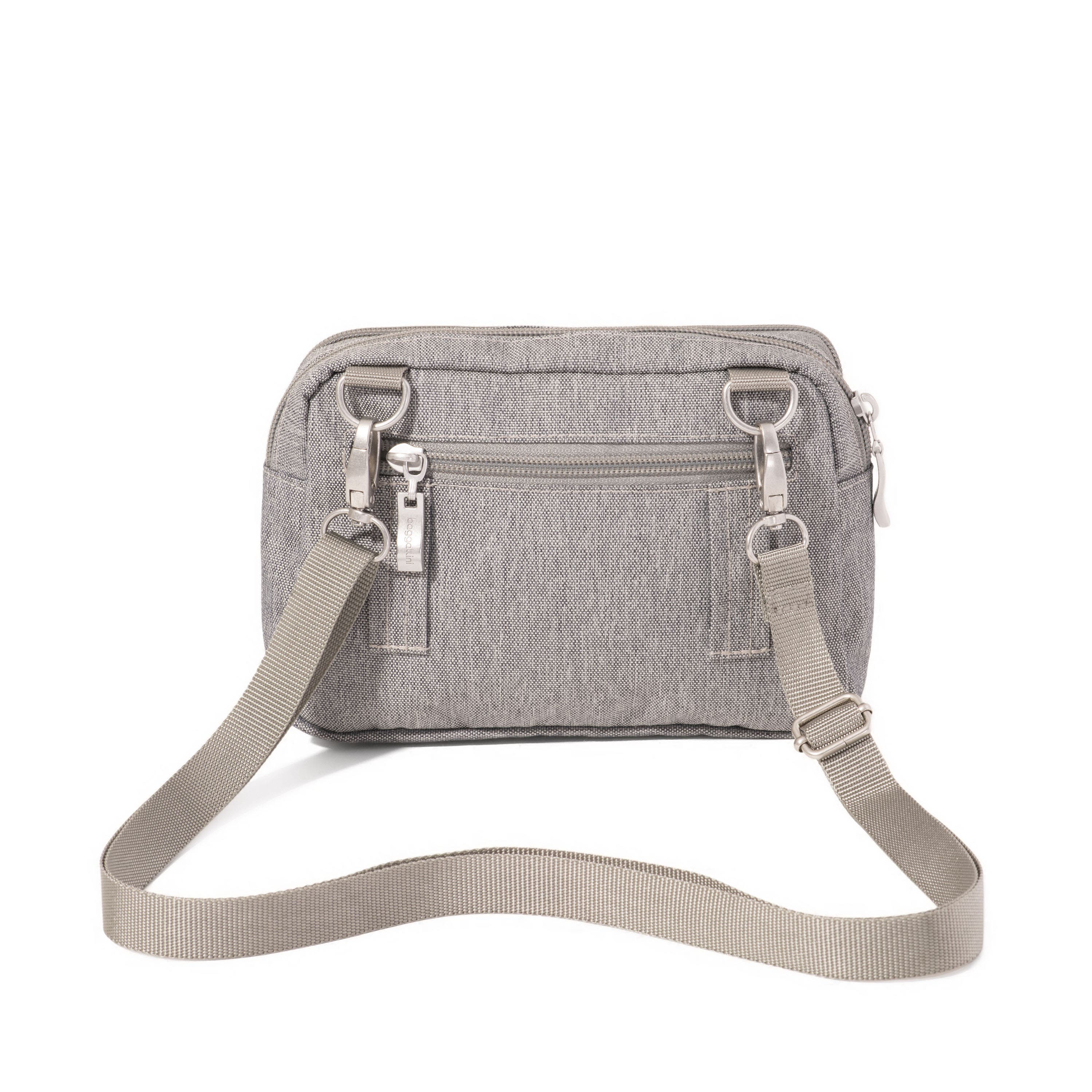 Trifecta RFID Wallet Crossbody Bag, Alternate, color, STONE HERITAGE