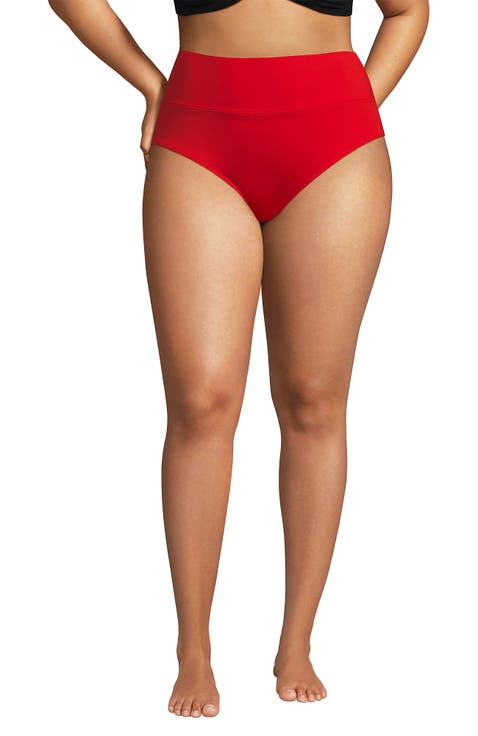 Plus Size Pinchless High Waisted Bikini Bottoms
