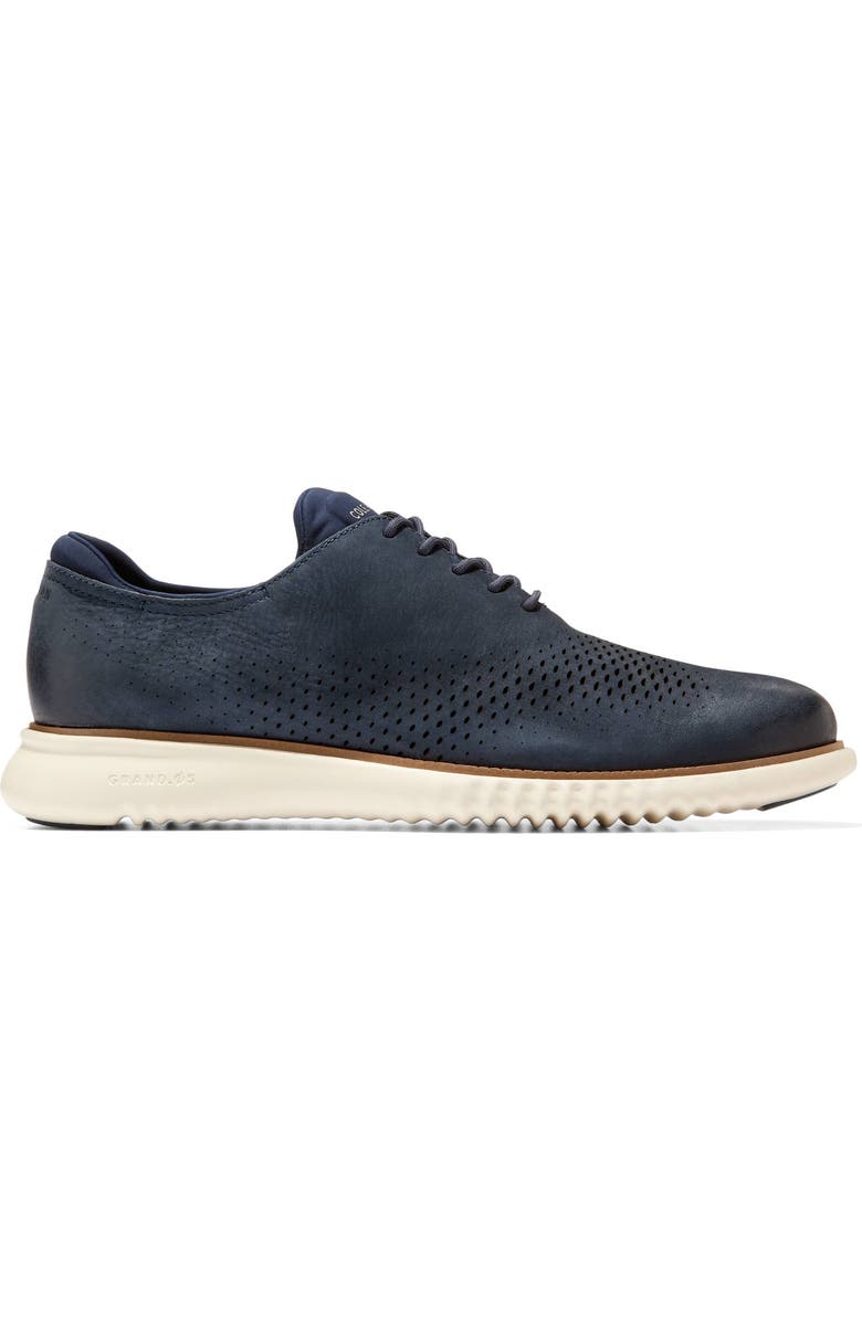 Cole Haan 2.ZeroGrand Laser Wing Derby, Alternate, color, Navy Blz/I