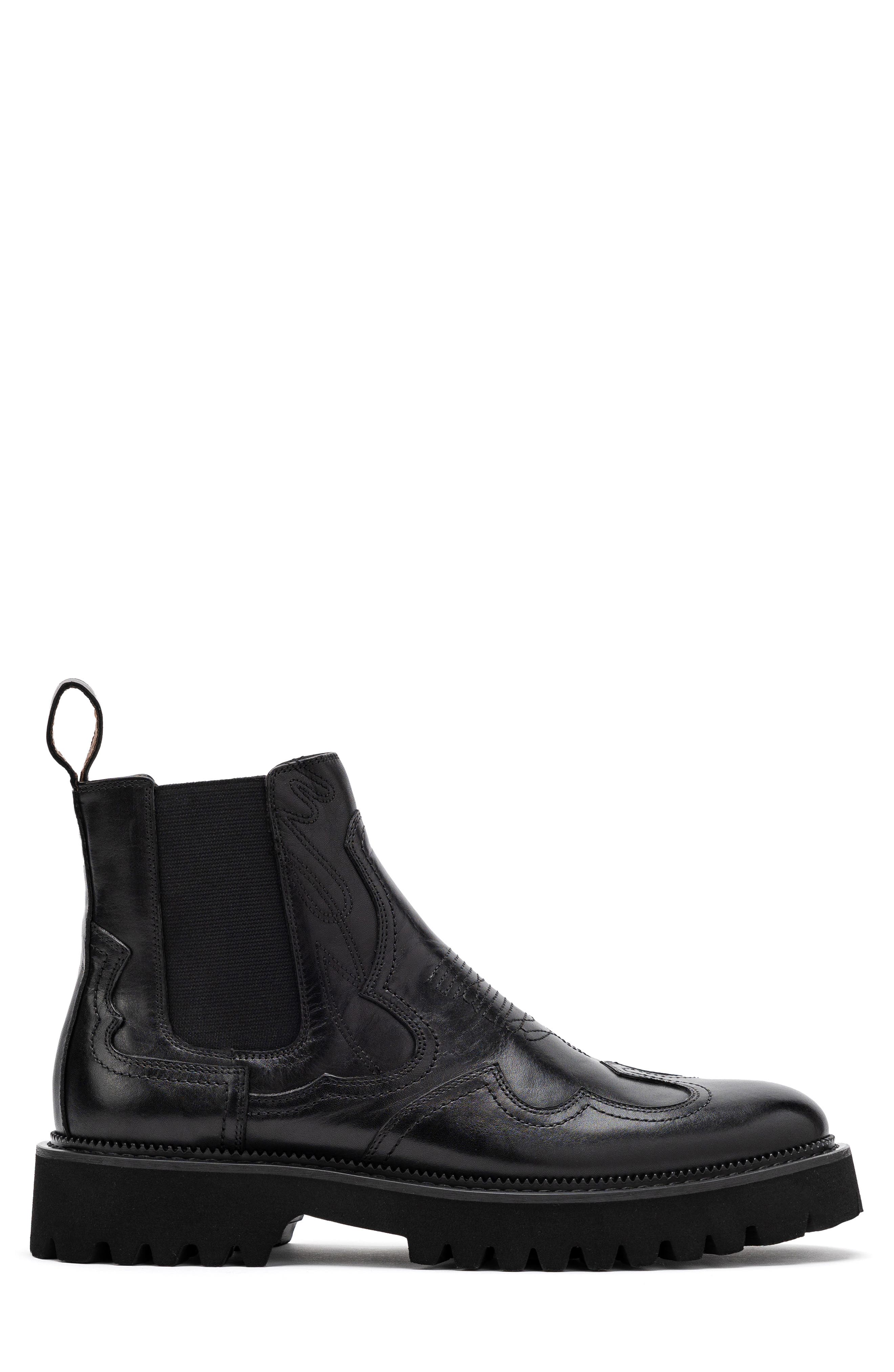 MARC NOLAN Dax Chelsea Boot, Main, color, Midnight Black