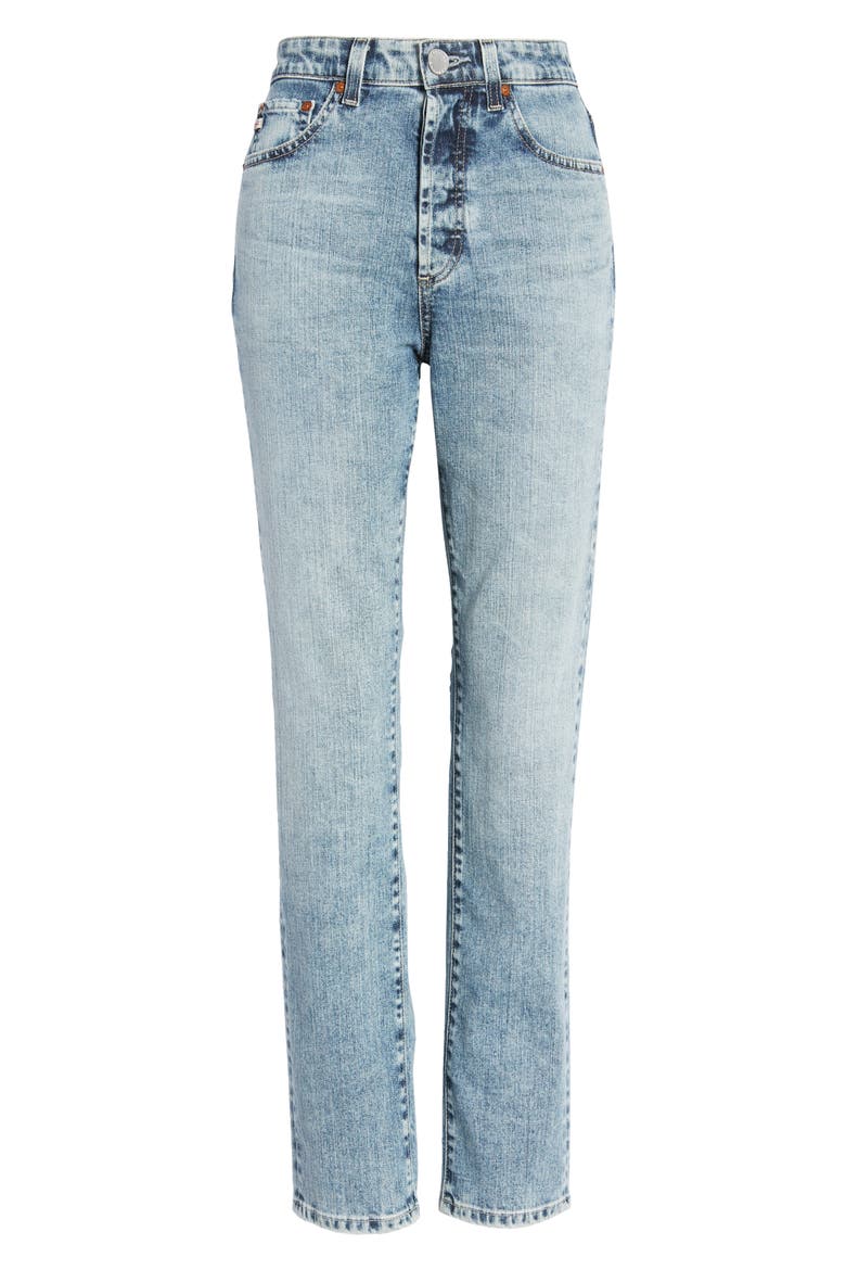 Alexxis High Waist Slim Fit Jeans, Alternate, color, 23 YEARS UTOPIA