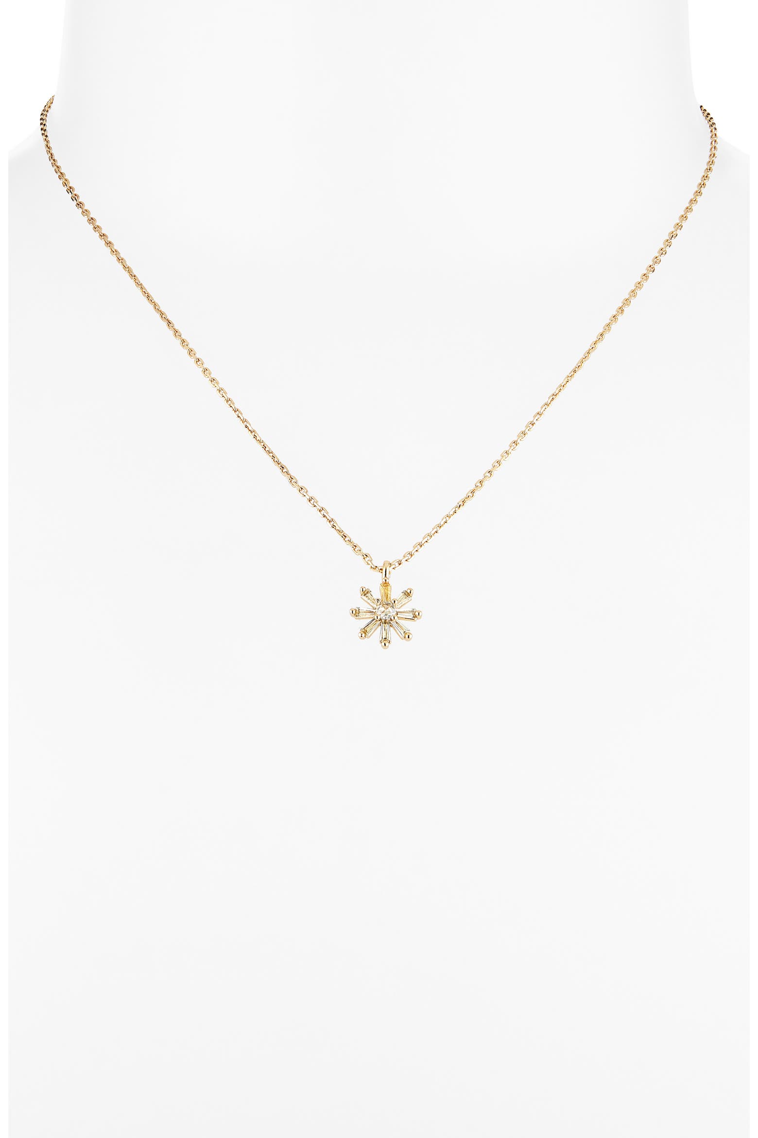 mini flower pendant necklace (Women) | Nordstromrack