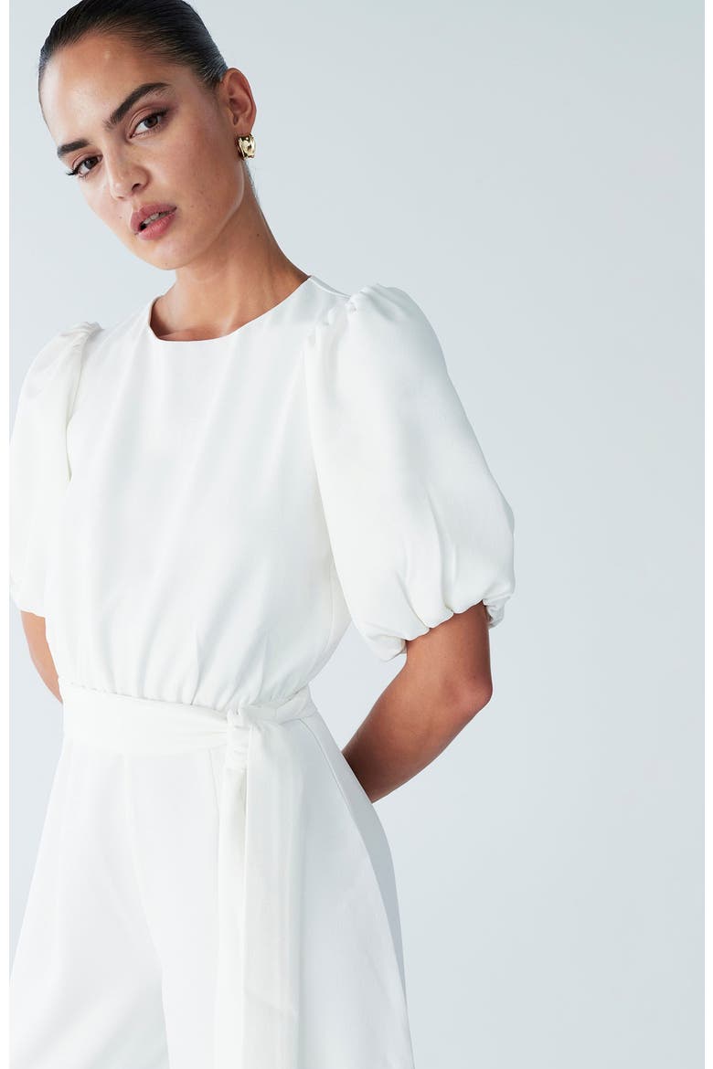 Laney Jumpsuit, Alternate, color, White