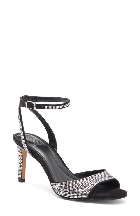 Arilenea Rhinestone Ankle Strap Sandal (Women)
