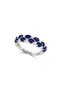Sterling Silver Diamond Band Ring