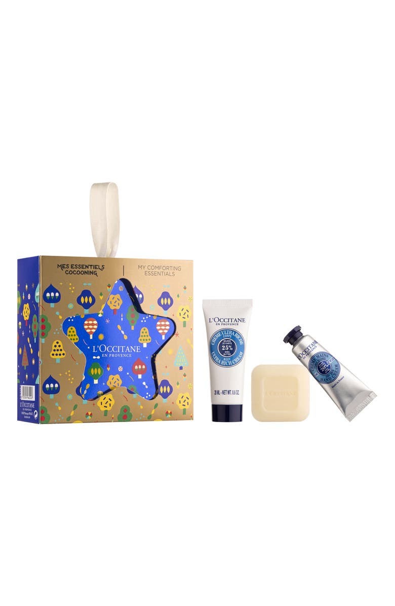 L'Occitane Shea Butter Ornament Set, Main, color, 