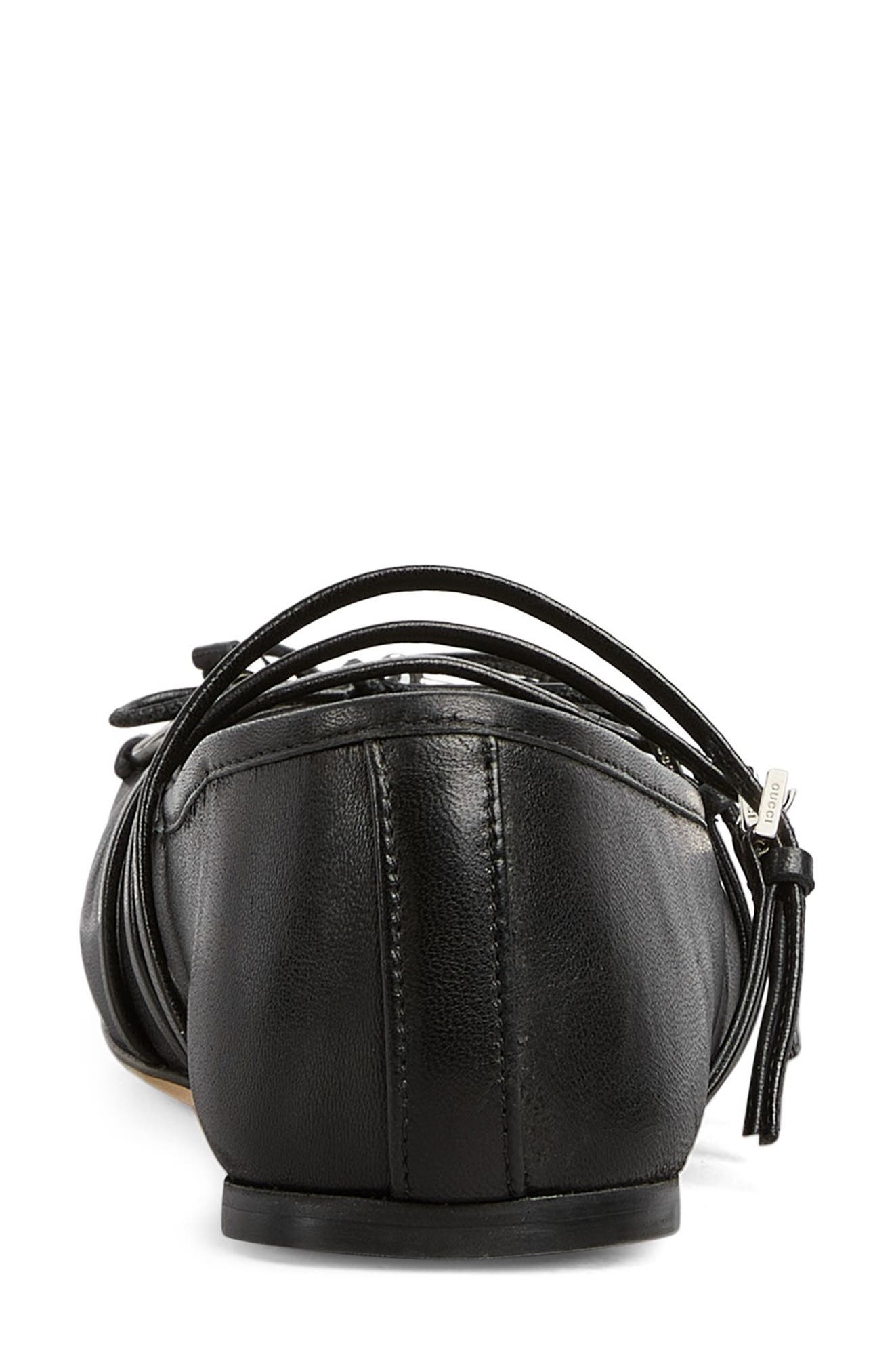 Gucci Horsebit Ballet Flat, Alternate, color, 