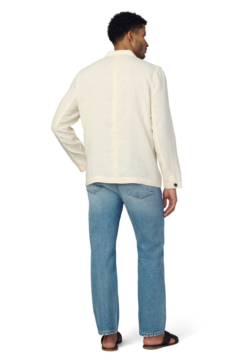 Hemingway Writer's Long Sleeve Camp Shirt, Alternate, color, PAPYRUS