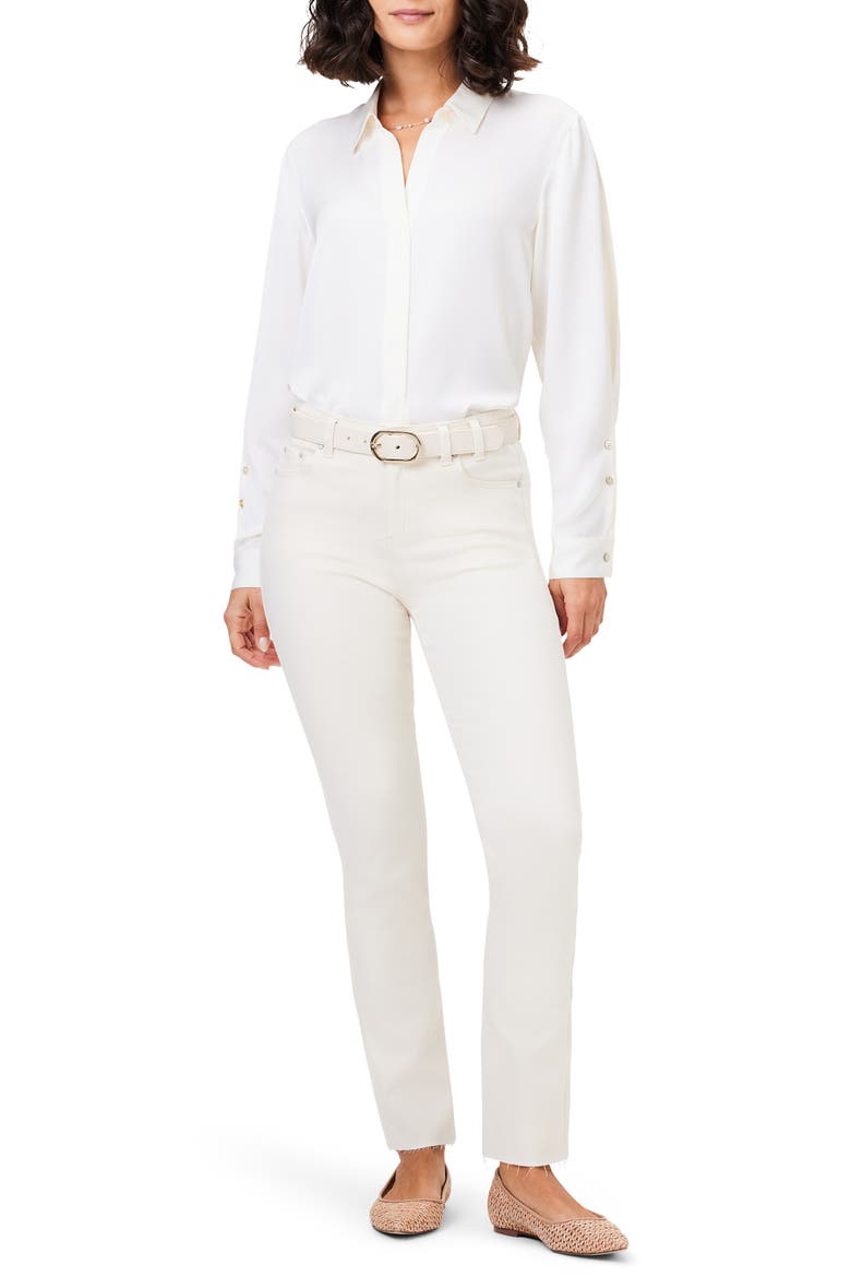 Ankle Straight Leg Jeans, Alternate, color, CANVAS