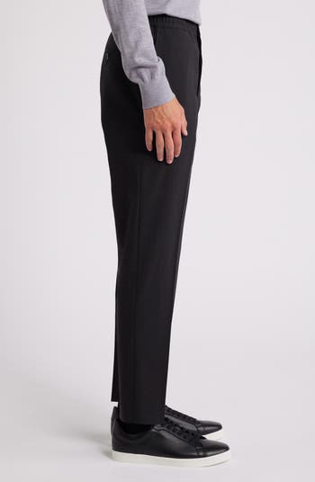 Theory Larin Wrinkle Resistant Virgin Wool Blend Pants