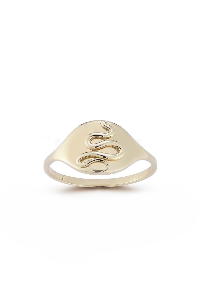 Ember Fine Jewelry Snake Ring, Alternate, color, Gold
