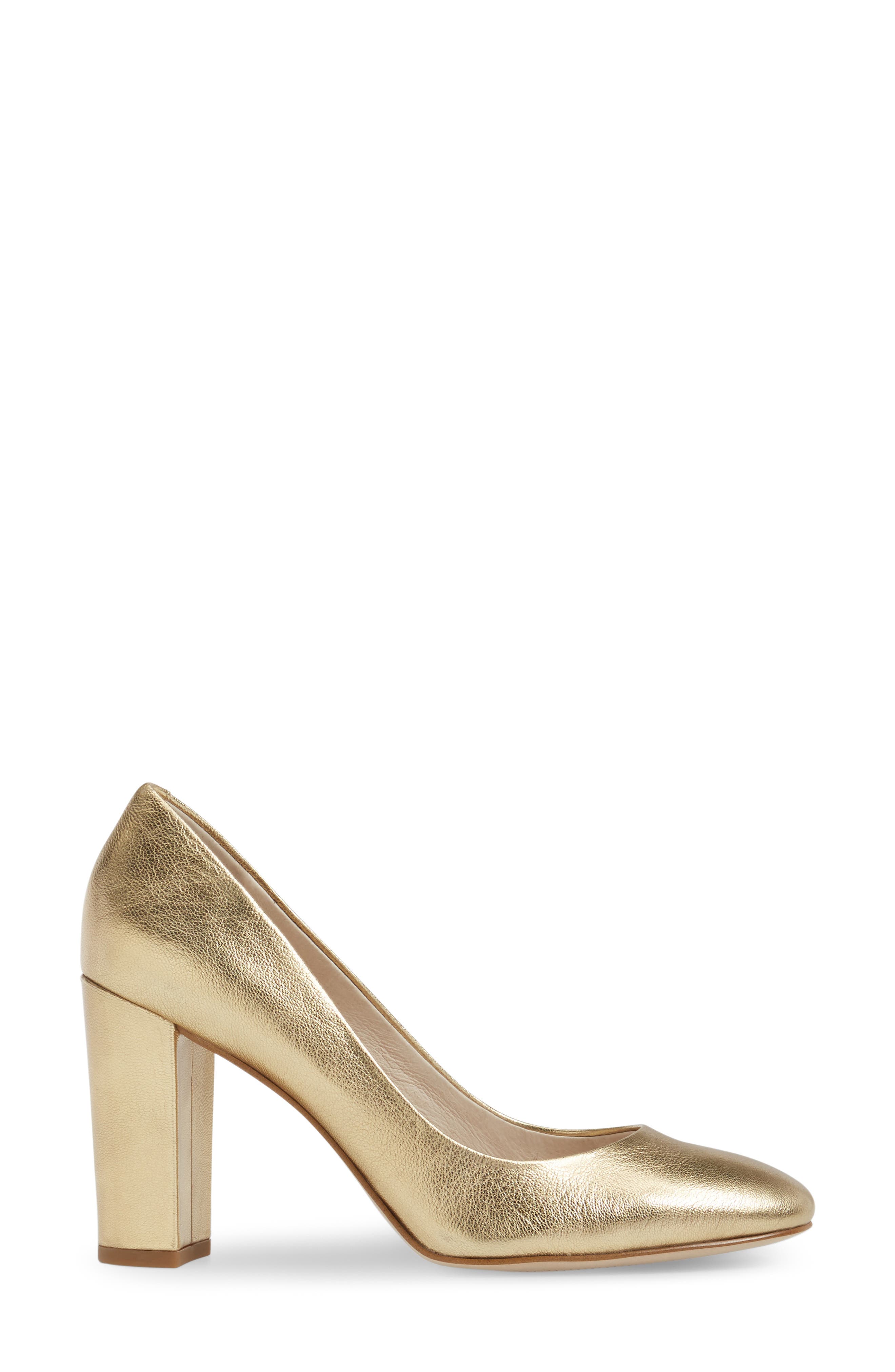 Louise et Cie Jianna Stacked Heel Pump, Alternate, color, 