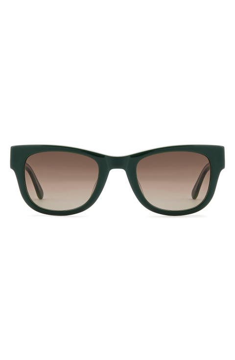 50mm Gradient Square Sunglasses