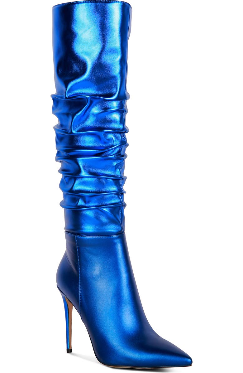 Rag & Co Expressio Ruched Knee High Boot, Main, color,