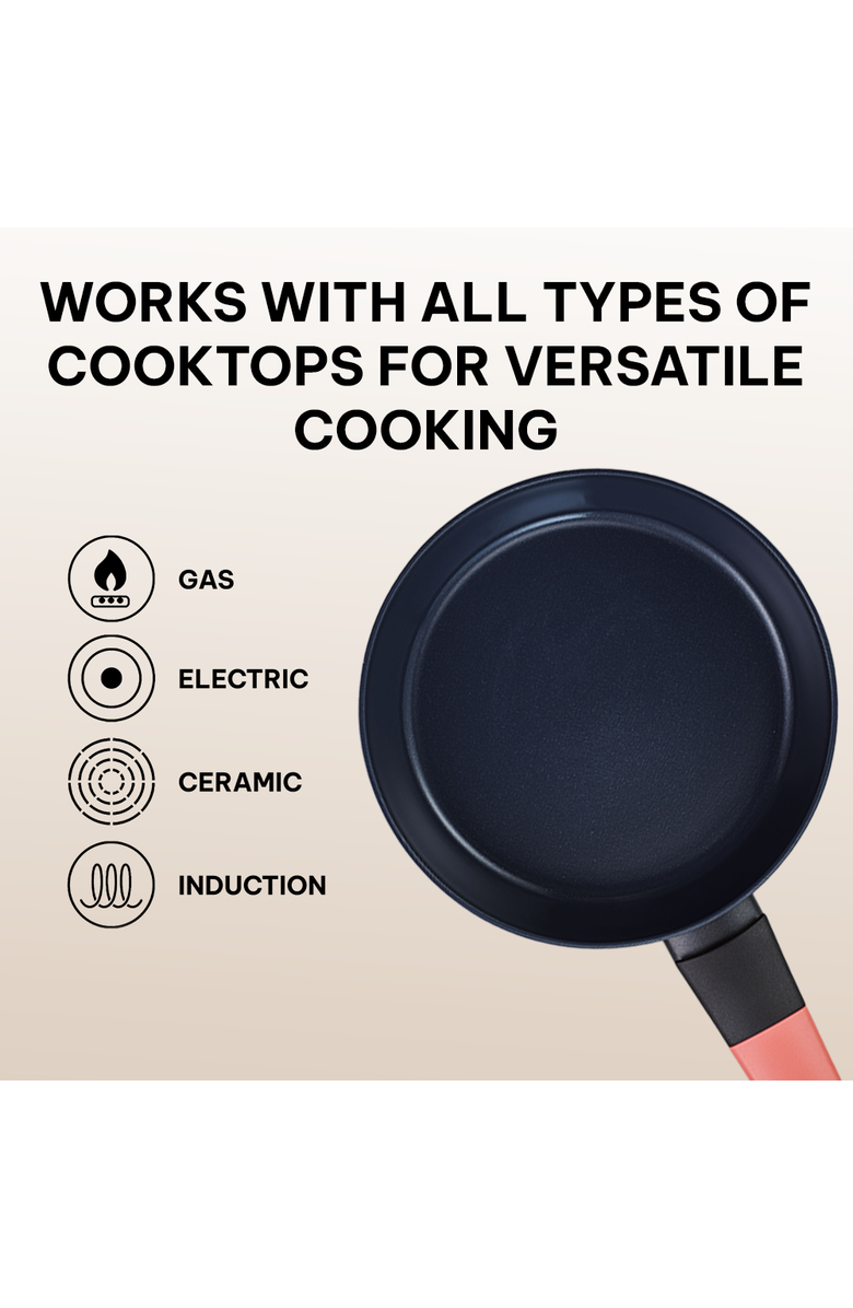 Brabantia Tasty+ 8" Nonstick Frying Pan Skillet, Alternate, color, 8"