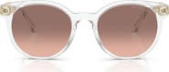 Michael Kors Pienza 53mm Gradient Round Sunglasses