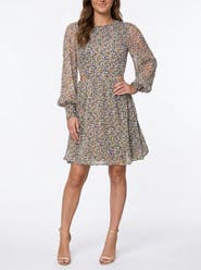 RACHEL Rachel Roy Nash Cutout Chiffon Mini Dress