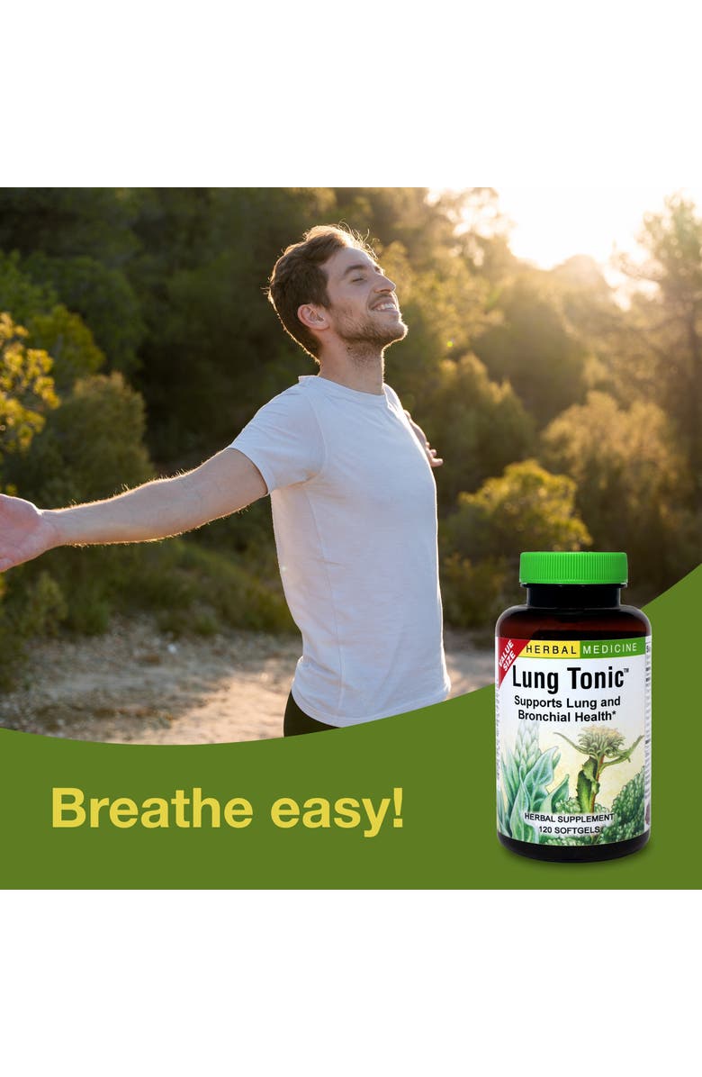 Trace Minerals Lung Tonic - Lung Supplement for Bronchial Support - Healthy Breathing Support with Mullein, Horehound & Grindelia - 120 Softgels, Alternate, color,