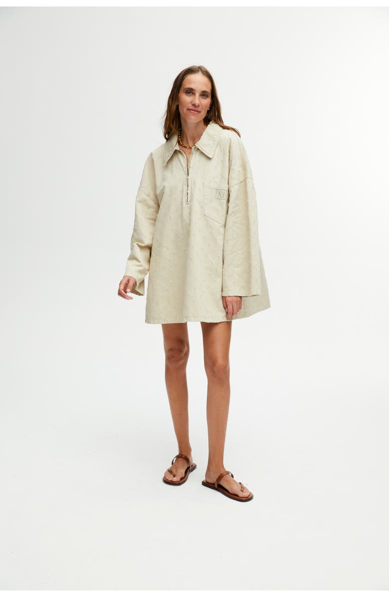 Nocturne Oversized Denim Dress, Main, color,