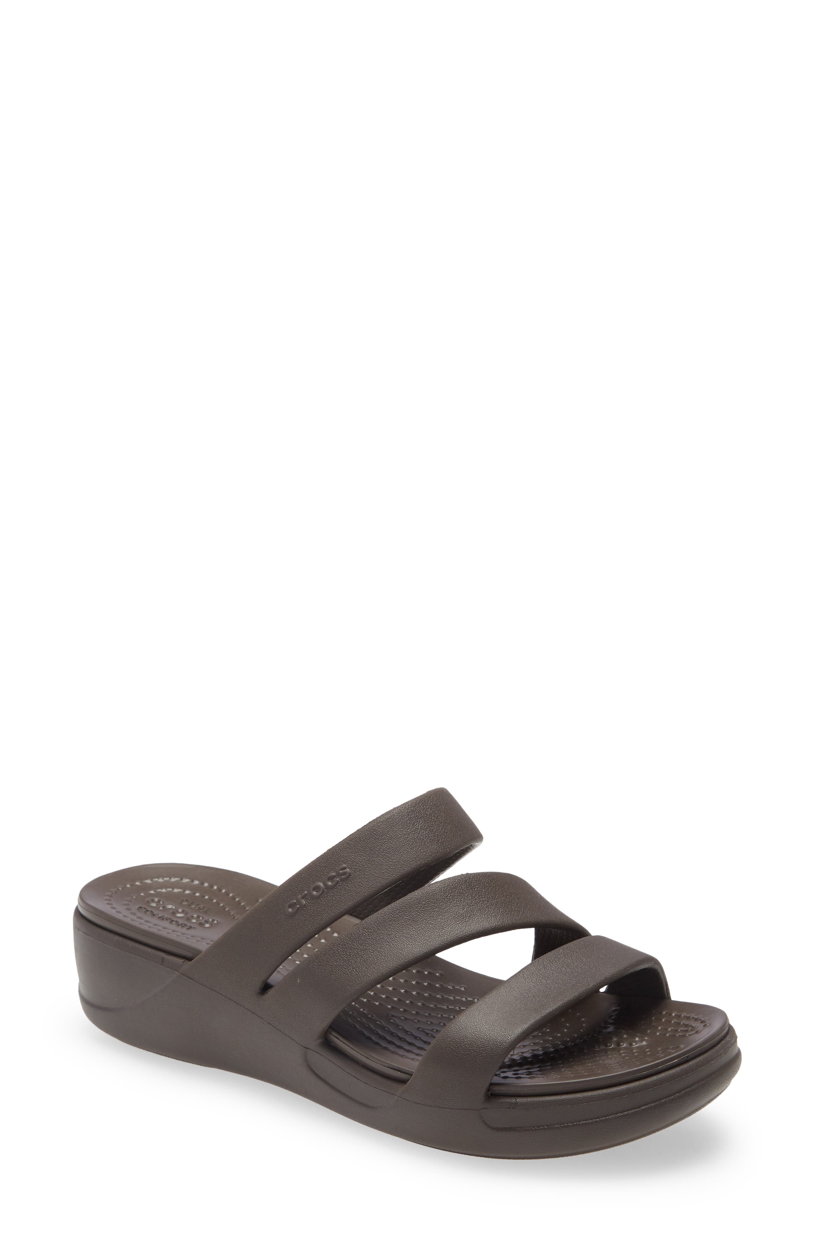 CROCS <sup>™</sup> Monterey Wedge Slide Sandal, Main, color, 