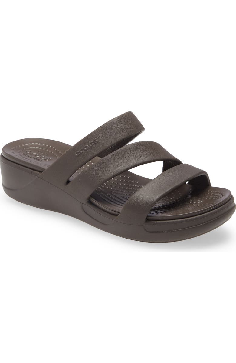 CROCS <sup>™</sup> Monterey Wedge Slide Sandal, Main, color,