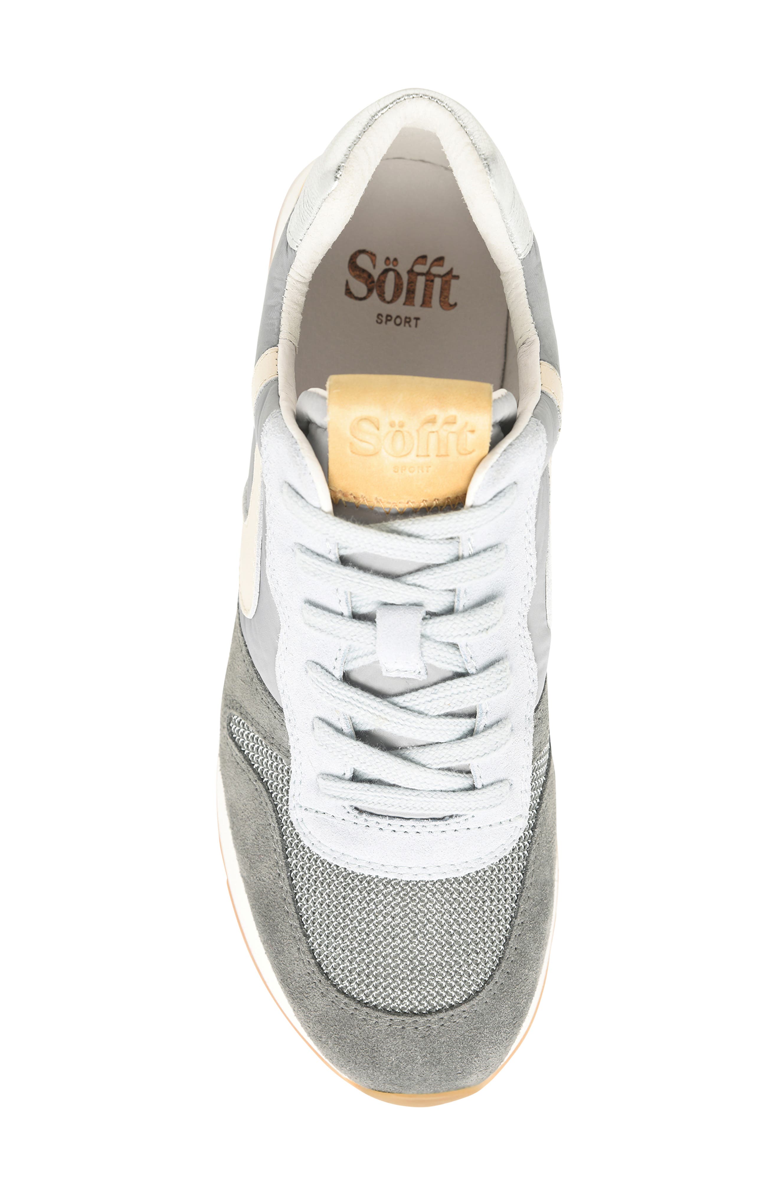 Söfft Janey Sneaker, Alternate, color, Cloud Blue/ Yellow Multi