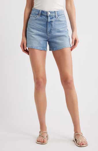 PAIGE Dani Ultra High Rise Denim Shorts