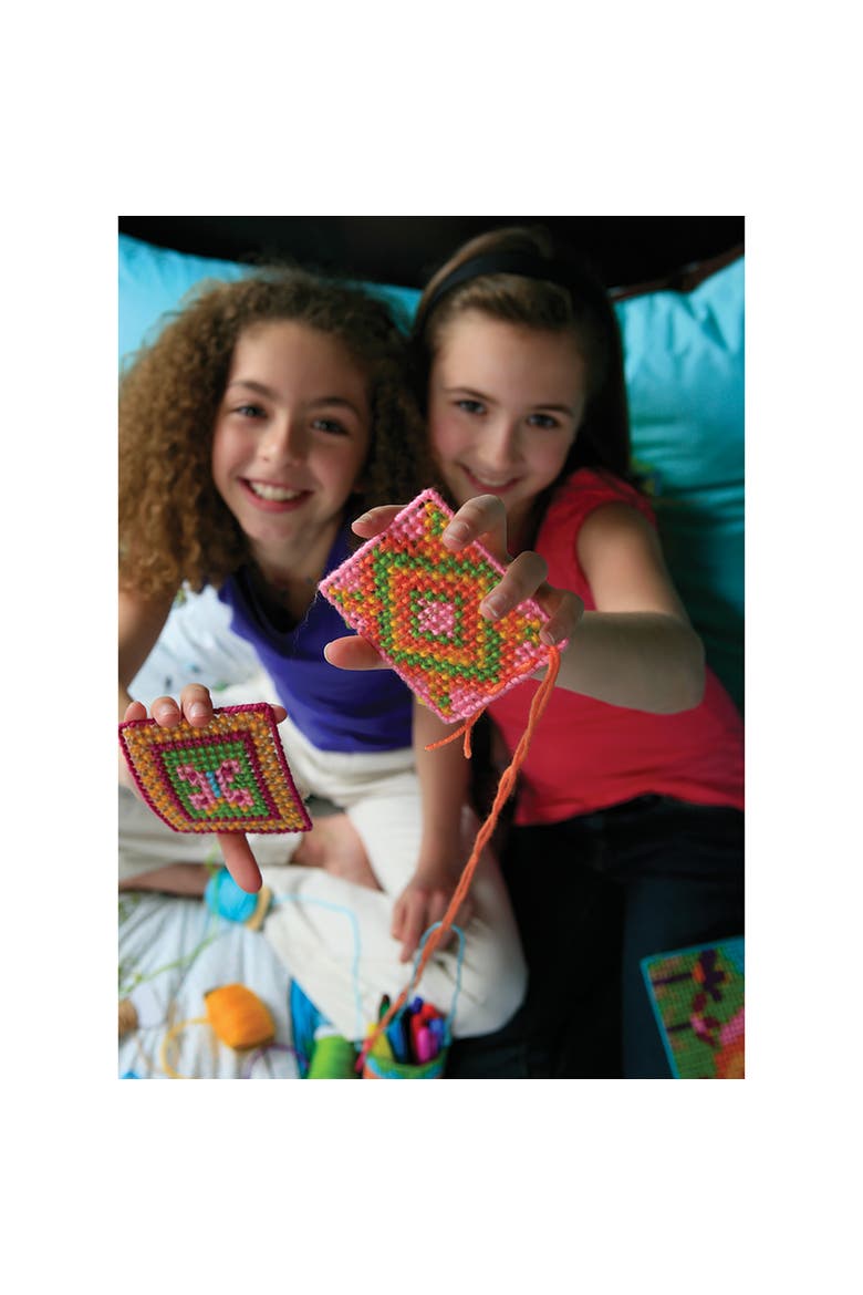 Easy To Do Cross Stitch, DIY Sewing Craft Kit, Kids 8+, Alternate, color, Multicolored