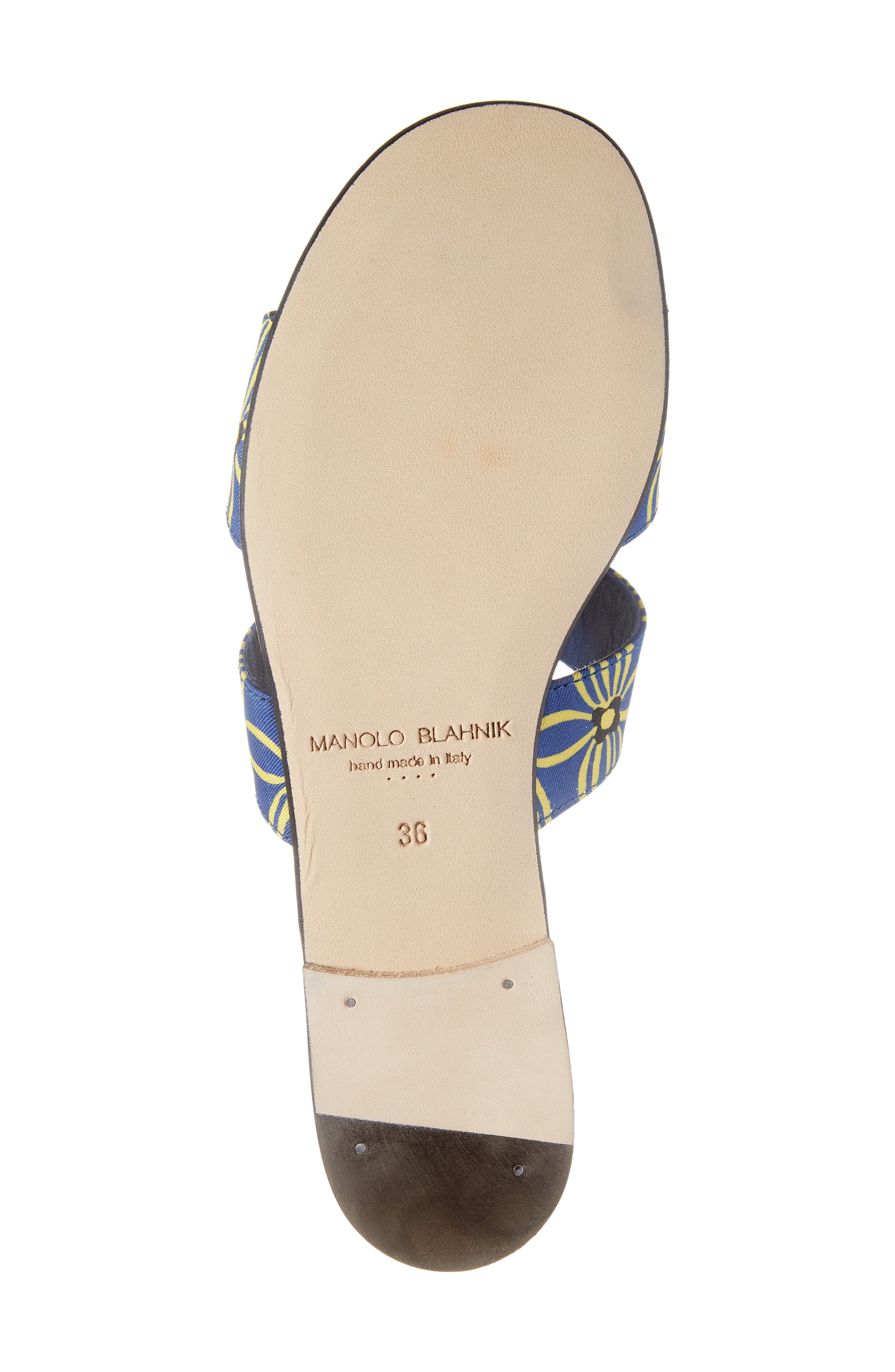 Manolo Blahnik Chus Slide Sandal, Alternate, color, 