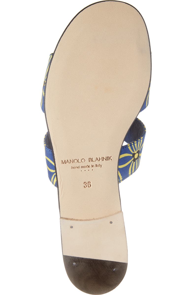 Manolo Blahnik Chus Slide Sandal, Alternate, color,