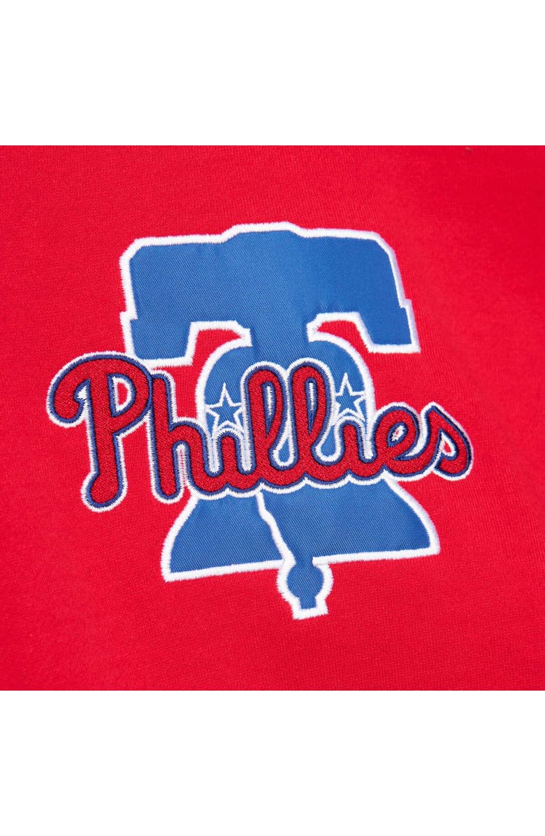 Mitchell & Ness Men's Mitchell & Ness Red Philadelphia Phillies Team OG 2.0 Current Logo Pullover Hoodie, Alternate, color, 