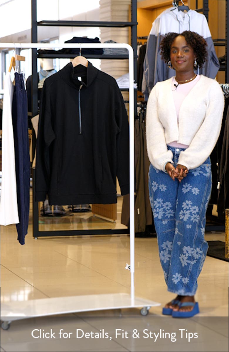 Ottoman Fleece Half Zip, sales video thumbnail