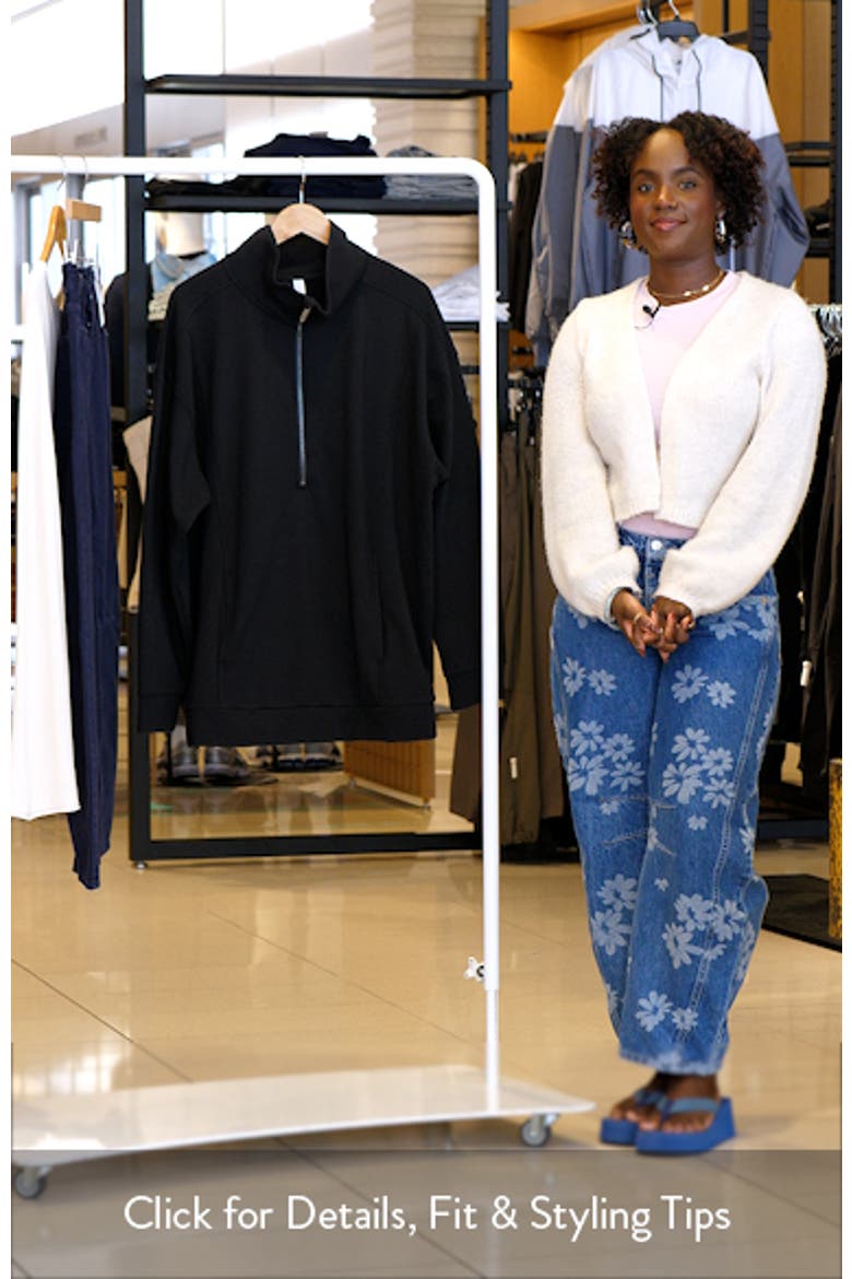 Ottoman Fleece Half Zip video