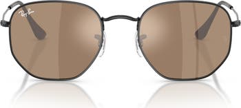 Ray-Ban 54mm Hexagonal Flat Lens Sunglasses | Nordstrom