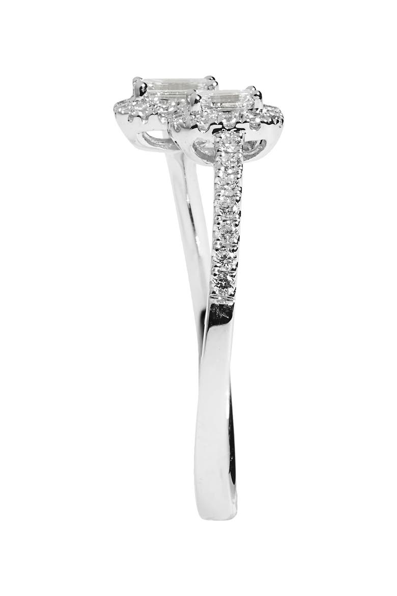 Stackable Diamond Ring (Nordstrom Exclusive), Alternate, color, WHITE GOLD