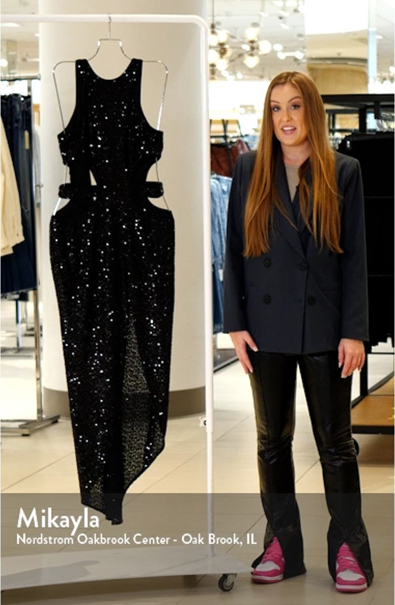 Cutout Sequin Dress, sales video thumbnail
