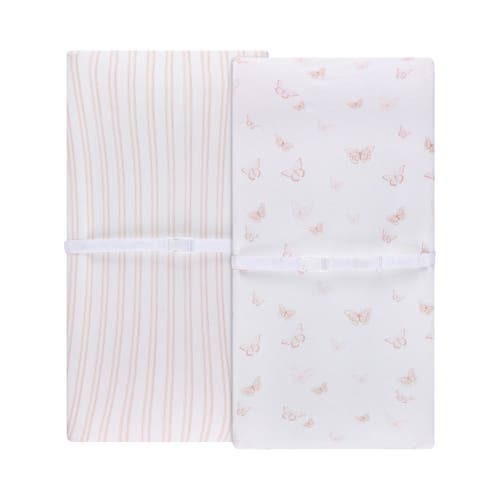 Changing Pad Cover Baby  In Butterfly & Stripe