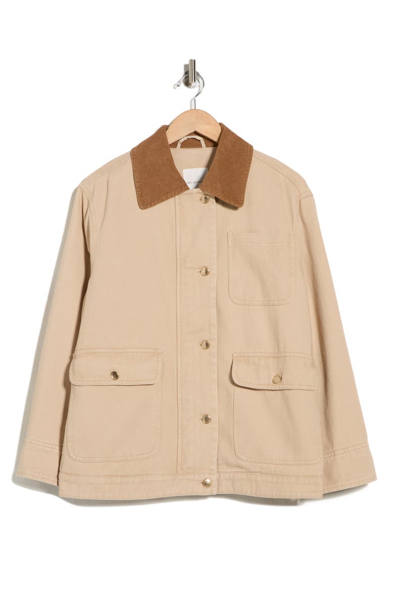 Avec Les Filles Relaxed Fit Barn Jacket, Main, color,