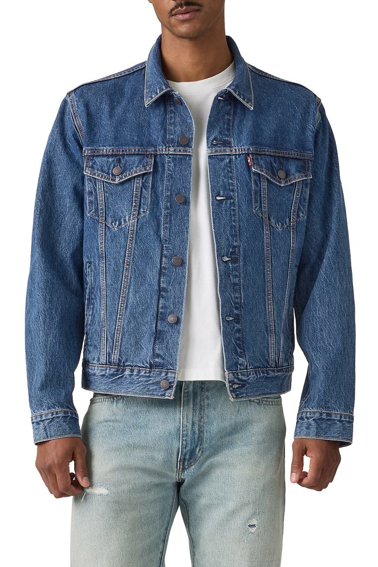 The Trucker Jacket, Main, color, MILLION DOLLAR T