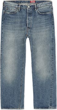 Fortela 992 Johnny 5-Pocket High-Waisted Custom Wash Denim