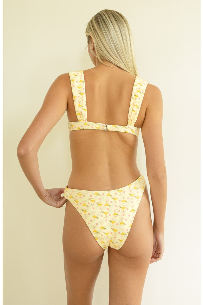 Nocturnal Cheeky Swim Bottom, Alternate, color, Martini