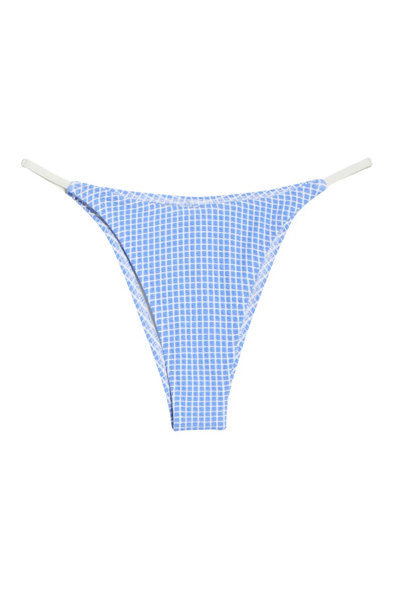 Poolside Hi Leg Skimpy Bikini Bottoms, Alternate, color, BLUE