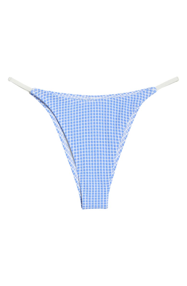 Rip Curl Poolside Hi Leg Skimpy Bikini Bottoms, Alternate, color, Blue